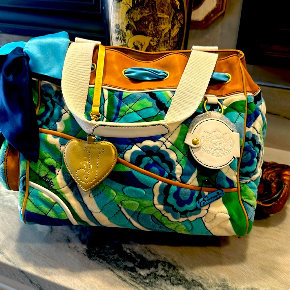 Juicy couture  puuci vintage psychedelic rare bag